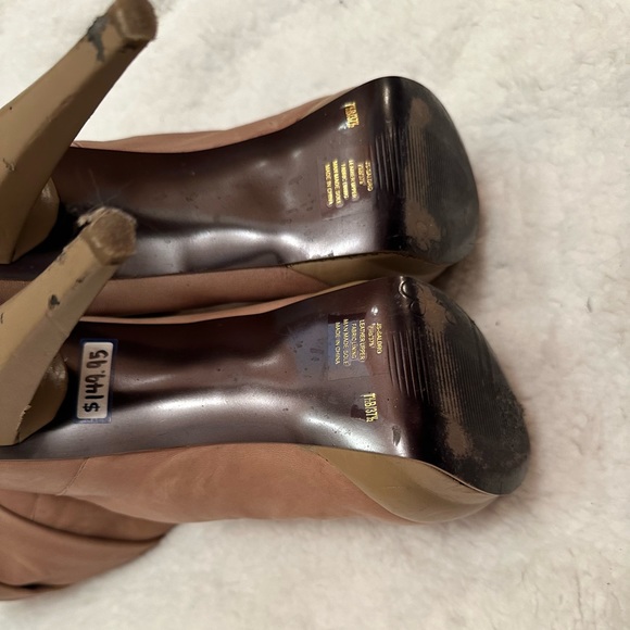 Jessica Simpson Leather Boots size 7 1/2 - Picture 6 of 9